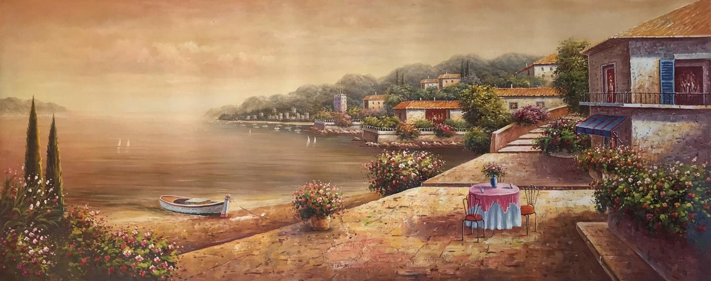Dîner en bord de mer
