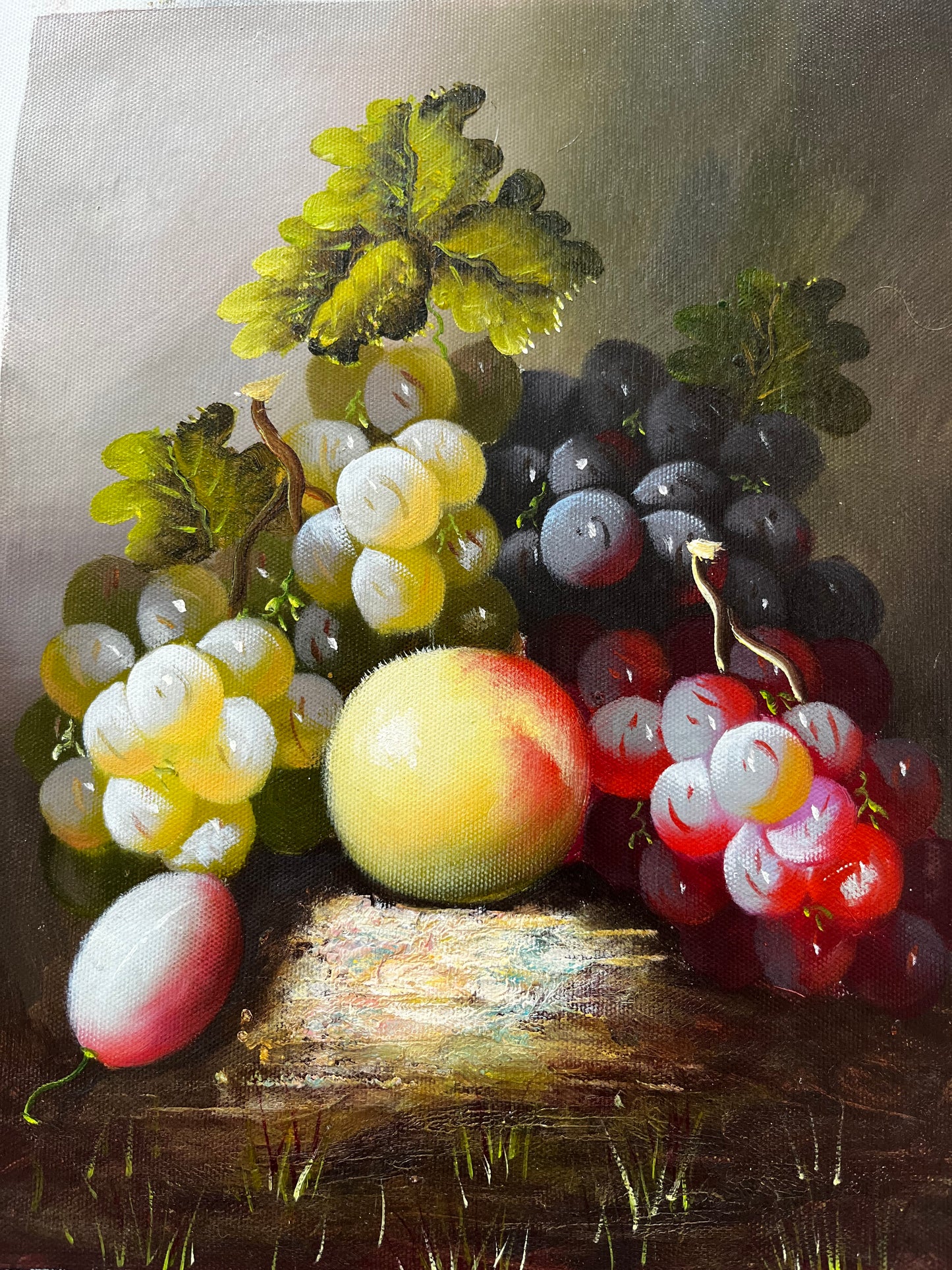 Nature morte d'une variété de fruits