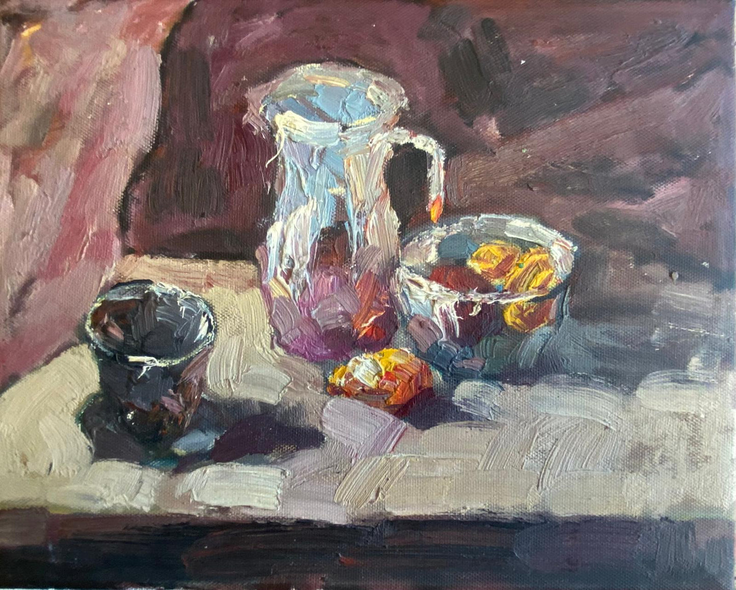 Nature morte d'une table de petit-déjeuner