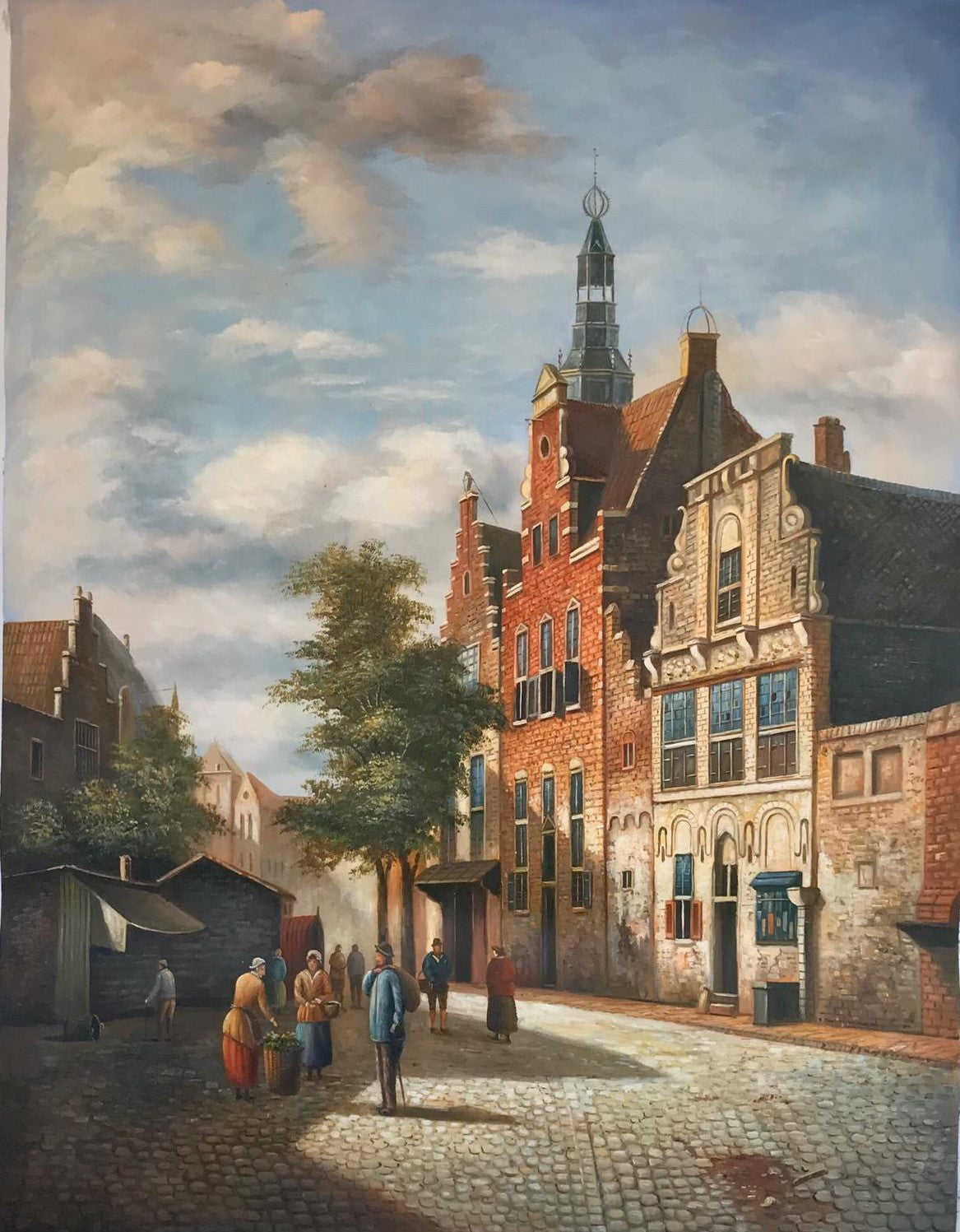 Rue dans une petite ville