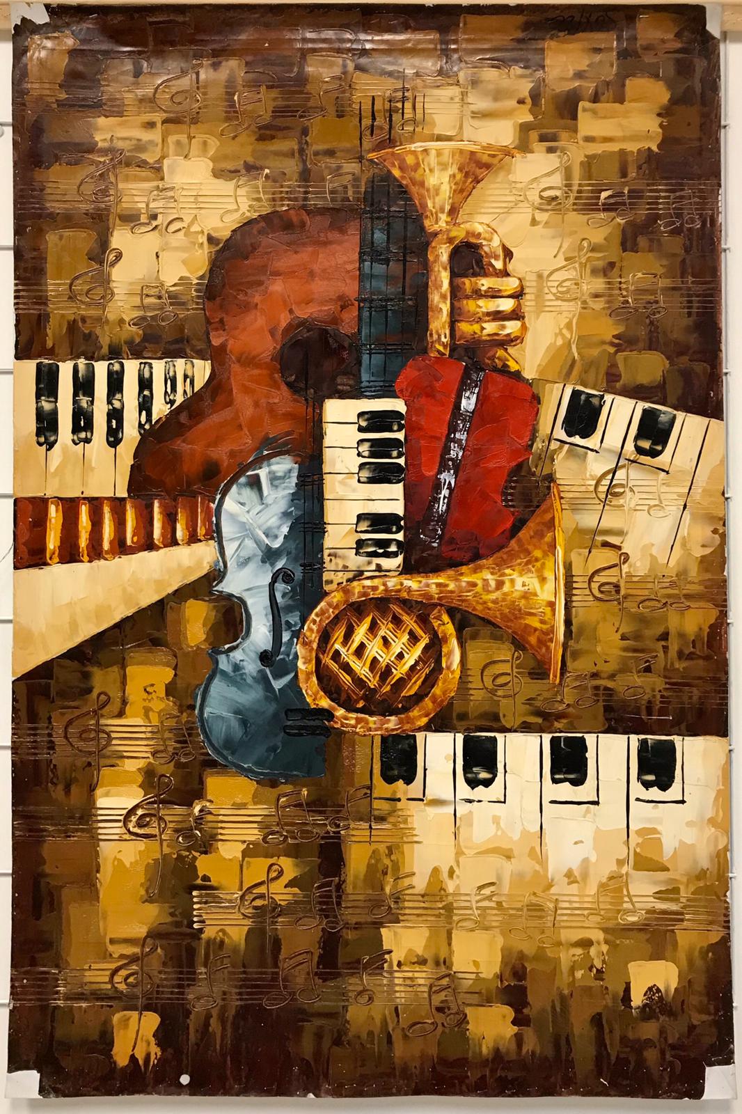 Instruments de musique abstraits