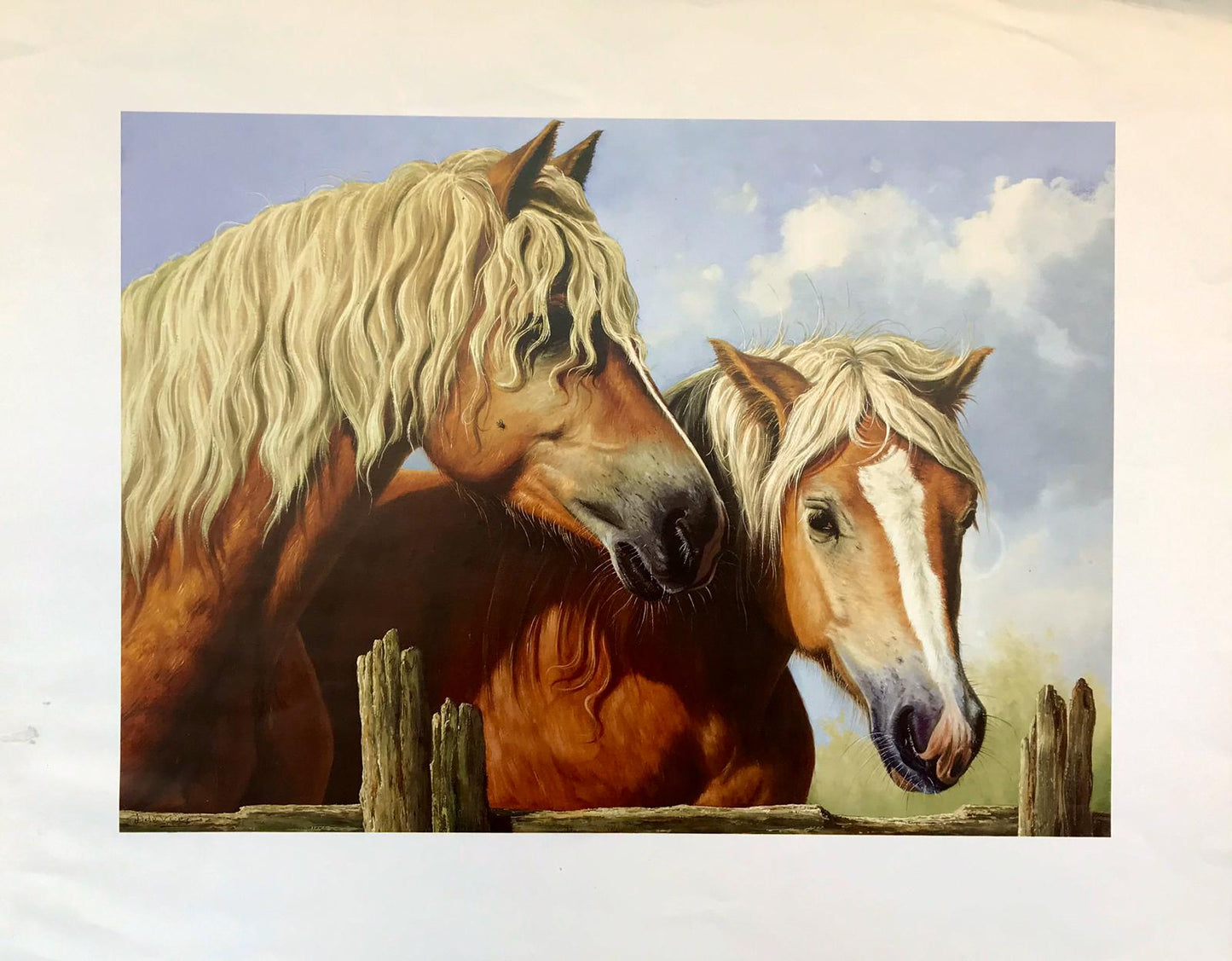 Poster of two horses
