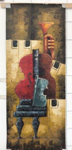 Instruments de musique abstraits