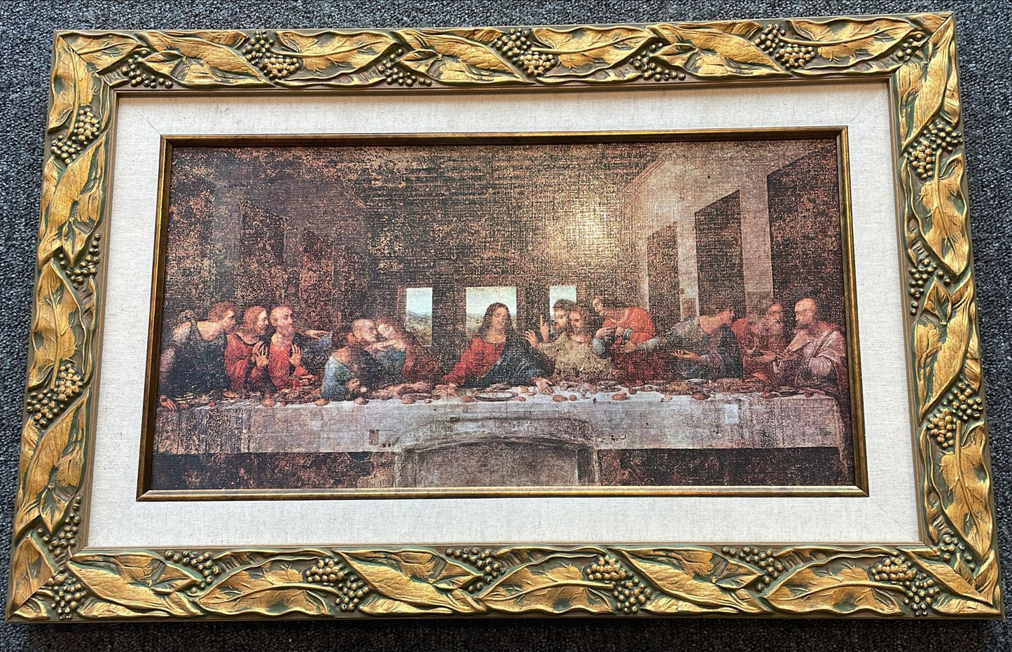 Poster of the Last Supper by Leonardo da Vinci