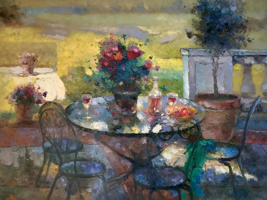 Table à manger d'extérieur