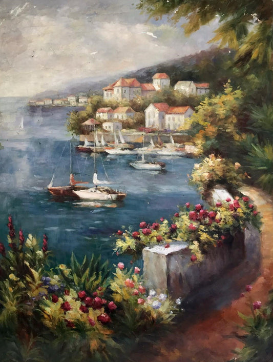 Route vers la marina