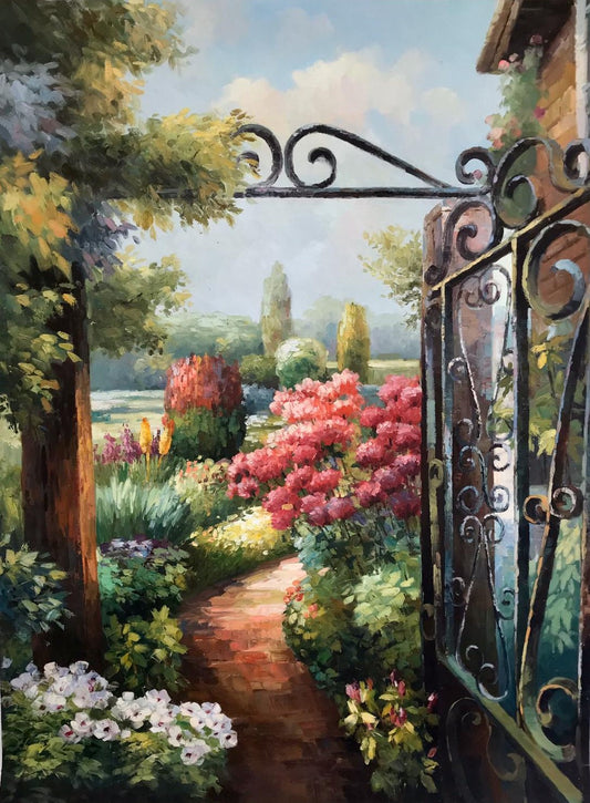 Entrée du jardin