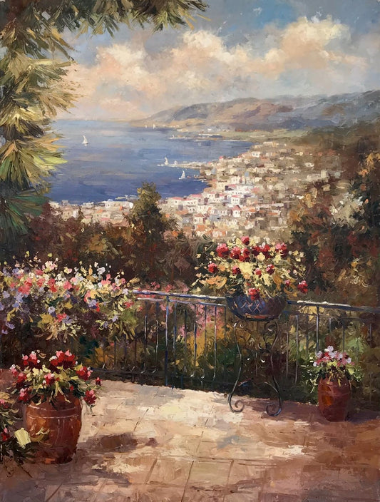 Vue du village balnéaire