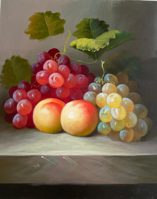 Nature morte de fruits sur une table