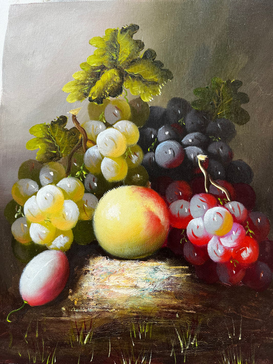 Nature morte d'une variété de fruits