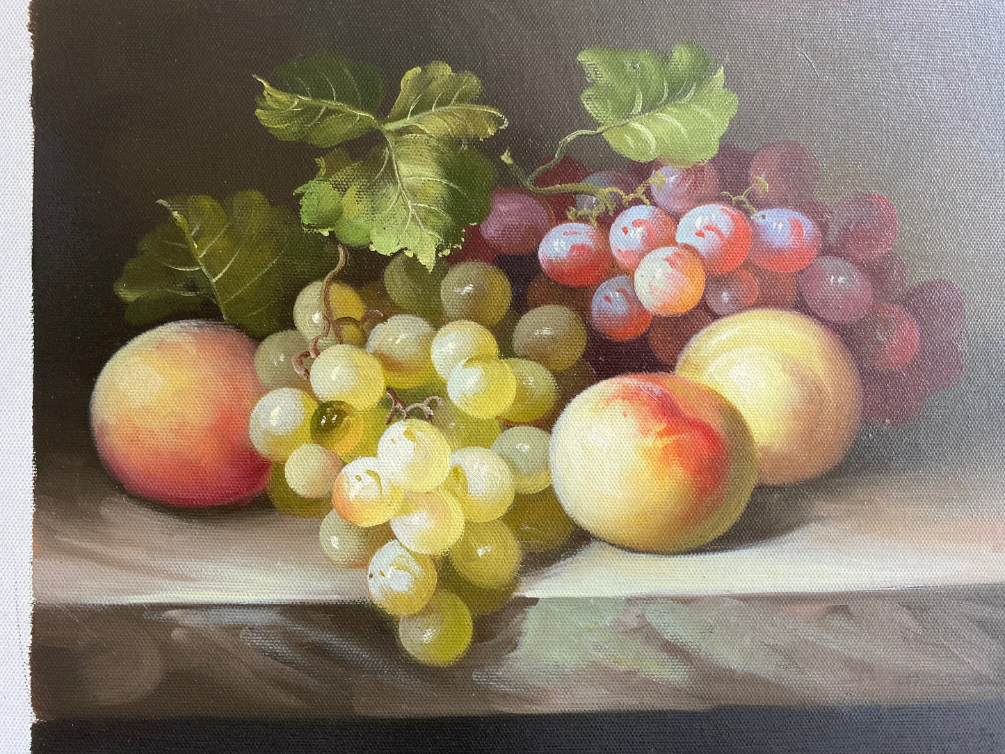 Nature morte de fruits sur une table