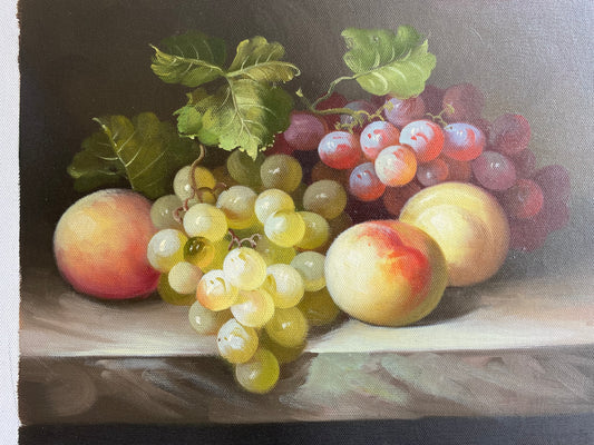 Nature morte de fruits sur une table