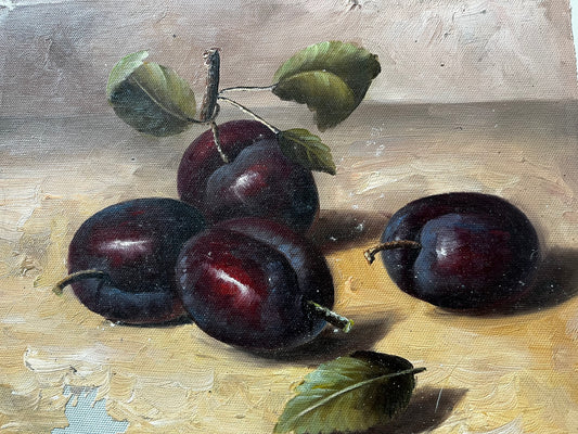 Nature morte aux prunes