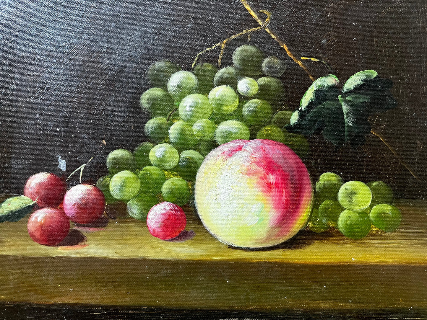 Nature morte de fruits sur une table