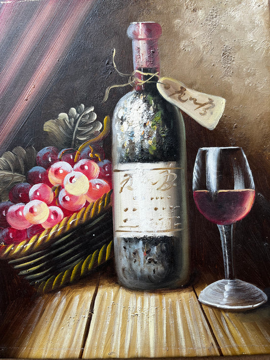 Vin et raisins