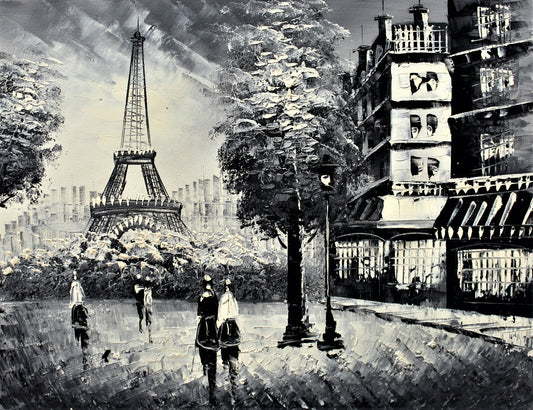 View of the Eiffel tower