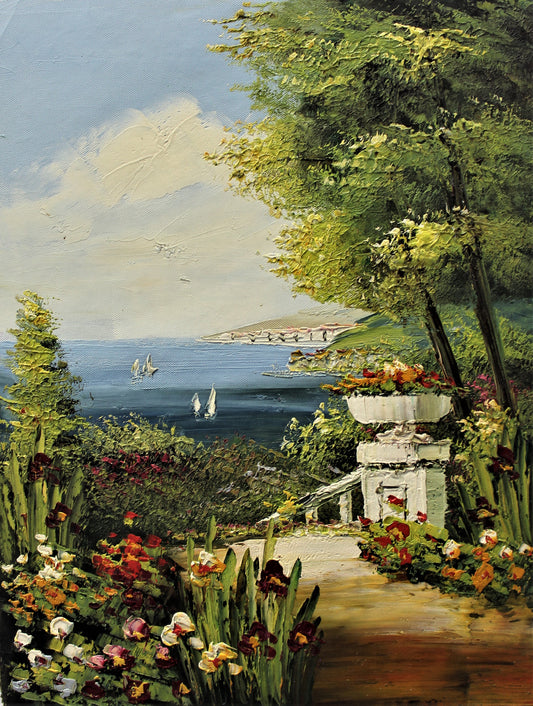 Garden with a view