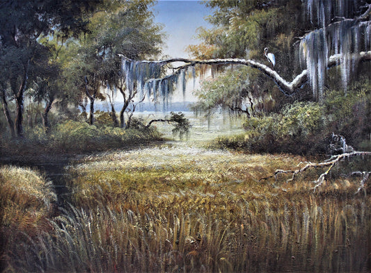 Meadow with trees