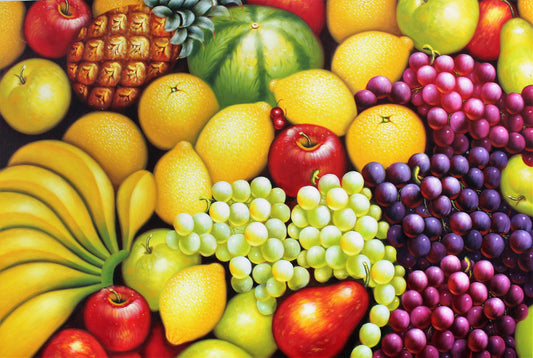 Nature morte de fruits divers
