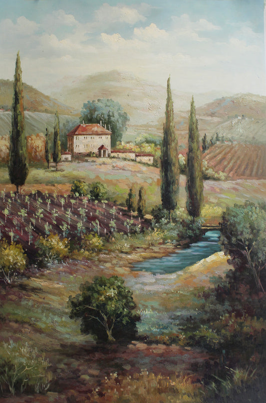 Des terres agricoles pittoresques
