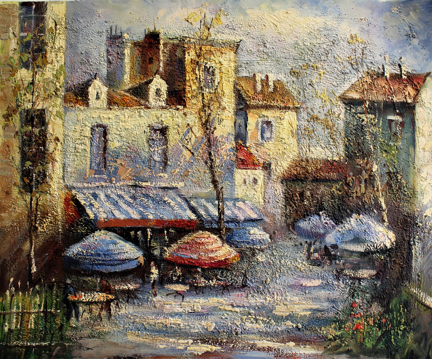 Restaurants avec terrasse dans une rue calme
