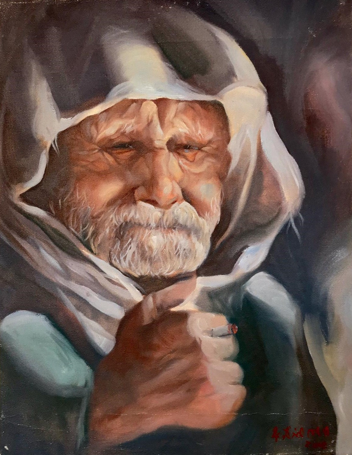 Portrait d'un vieil homme