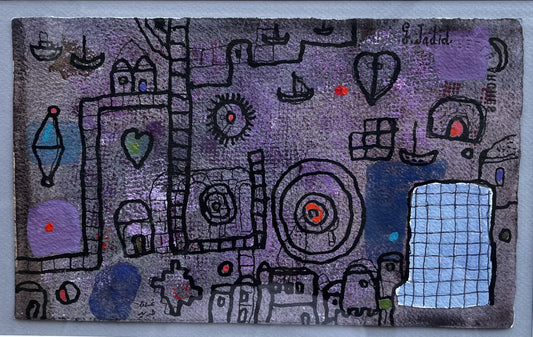 Modern abstract city