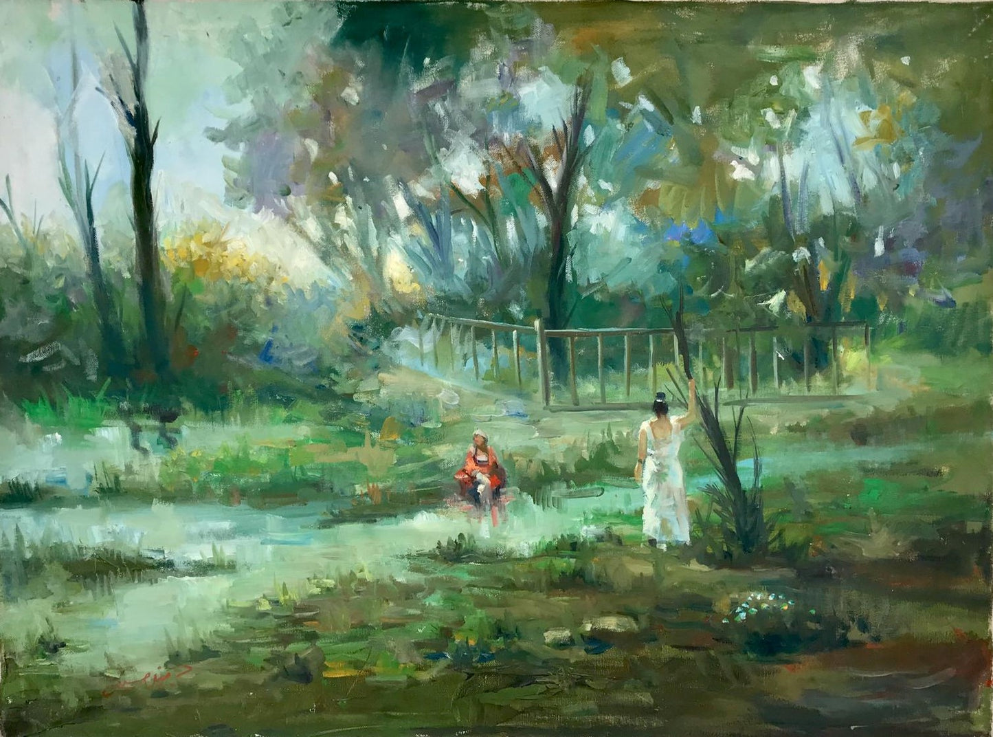 Figures dans le paysage