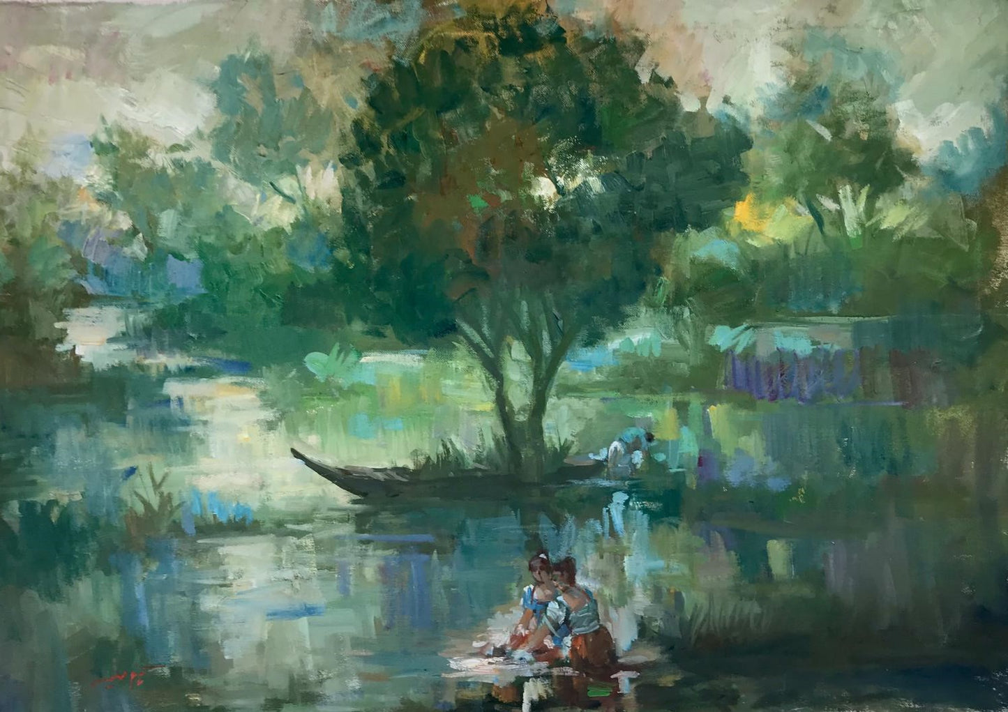 Figures dans le paysage