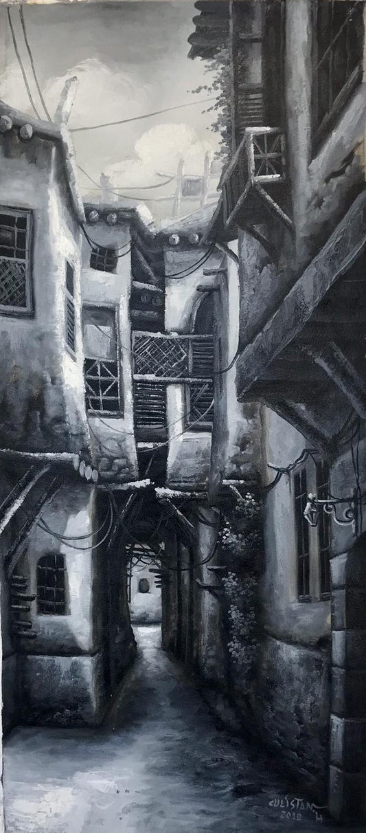 Rues noires et blanches