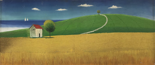 Ferme au bord de l'océan