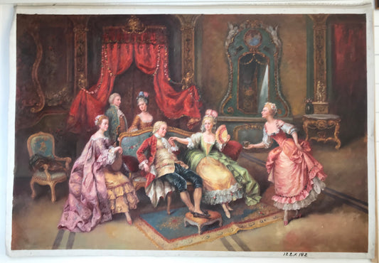 Personnages classiques à une fête